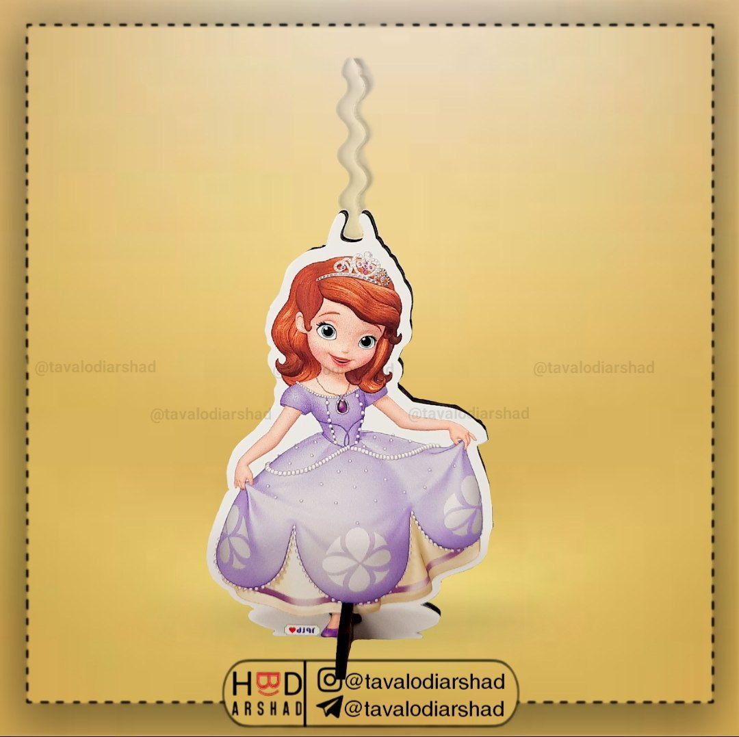 شمع استند عروسکی سوفیا